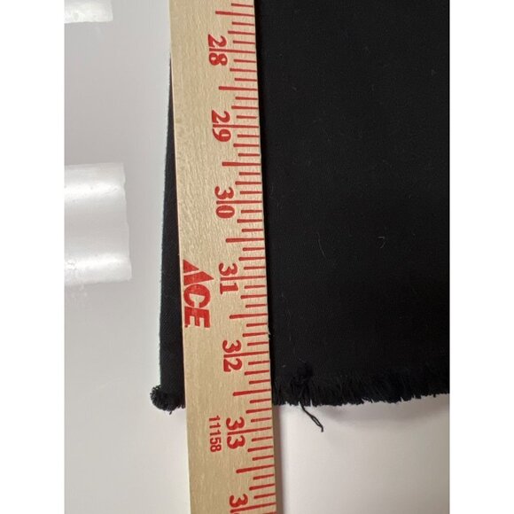 NEW! Fashion Nova Black Bell Bottom Distressed Jeans Women's Size 11 - Picture 7 of 11